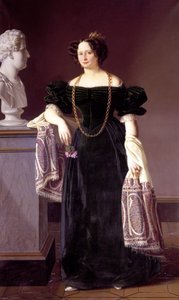 Portret van Caroline Amalie van Sleeswijk-Holstein-Sonderburg-Augustenburg (1796-1881)